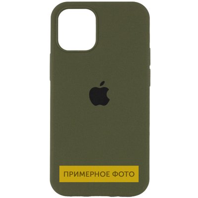 Чохол Silicone Case для Iphone 16 Plus Зелений / Dark Olive