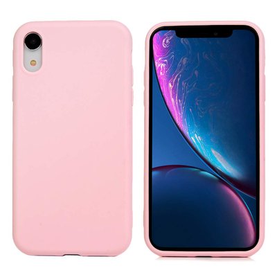 Чехол Matte для Iphone XR Светло-розовый 35205