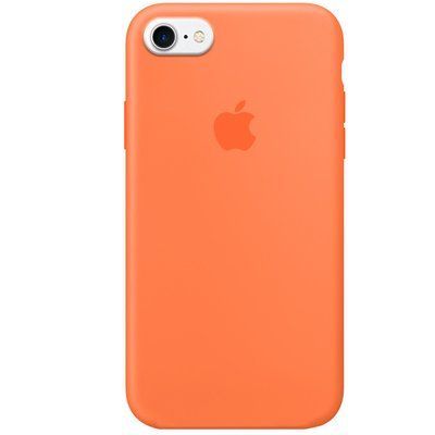 Чехол Silicone Case 360 для Iphone 7 / 8 / SE 2020 Оранжевый / Vitamin C 67046