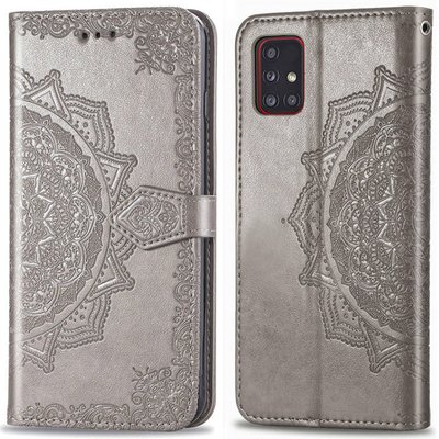 Чехол-книжка Art Case для Samsung Galaxy M31s Серый 46223