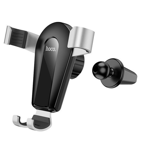 Автодержатель для телефона Hoco CA92 Black / Silver 59674