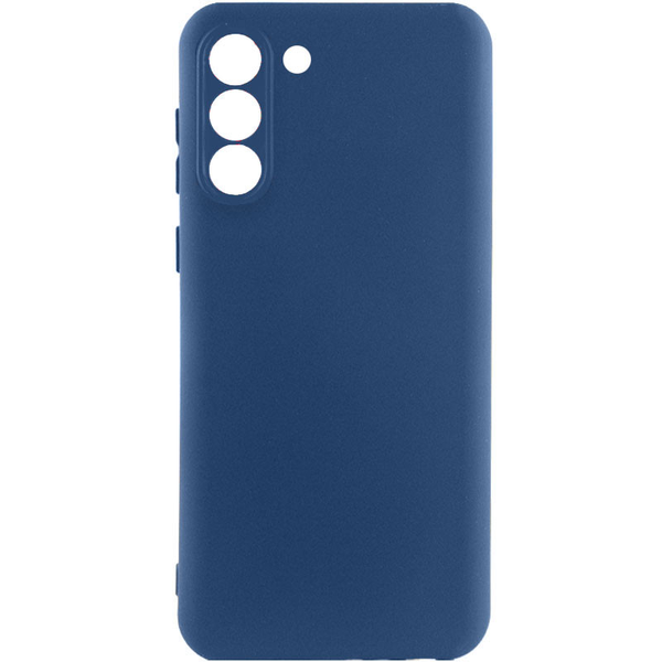 Чохол Silicone Lakshmi A Full Camera для Samsung Galaxy S22 Plus Синій / Navy Blue 66503