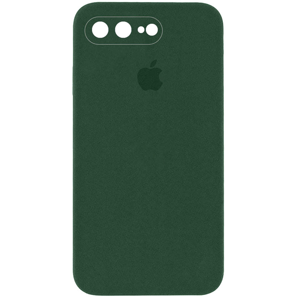 Чохол Silicone Case Square для Iphone 7 Plus / 8 Plus Рожевий / Pink Sand 69118