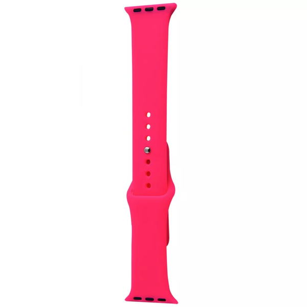 Ремінець Silicone Sport Band для Apple Watch 38/40/SE 40/41 mm S Barbie pink 69220