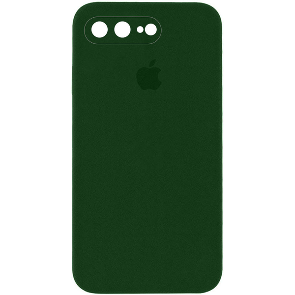 Чохол Silicone Case Square для Iphone 7 Plus / 8 Plus Рожевий / Pink Sand 69118