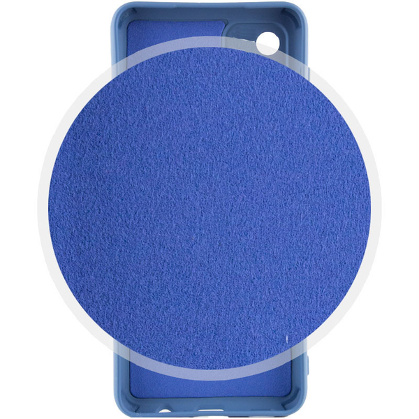 Чохол Silicone Lakshmi A Full Camera для Samsung Galaxy S22 Plus Синій / Navy Blue 66503