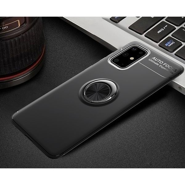 Чохол Din Color Magnet Ring для Samsung Galaxy A51 Чорний 44443