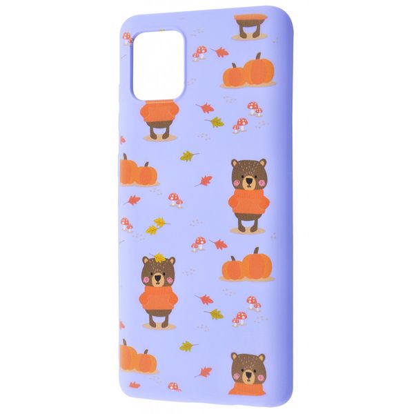 Чехол WAVE Fancy для Samsung Galaxy Note 10 Lite Autumn bears / Light purple 52464