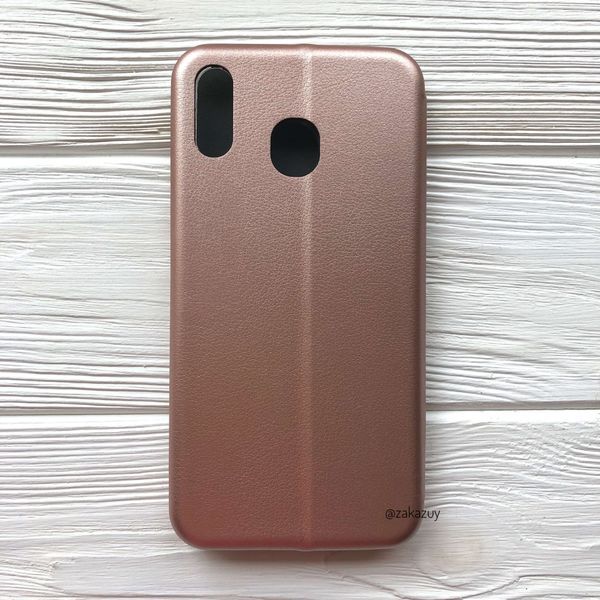 Чехол-книжка Class для Samsung A205 / A305 Galaxy A20 / A30 2019 Бронзовый 33943