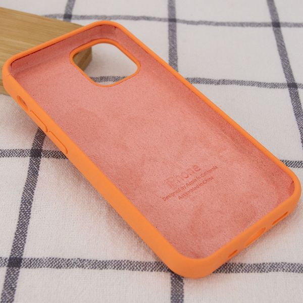 Чохол Silicone Case для Iphone 13 Помаранчевий / Papaya 58623