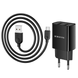 Мережевий зарядний пристрій Borofone BA53A Powerway + MicroUSB 2USB / 2.1A Black 65094 2