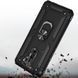 Противоударный чехол Serg Magnet Ring для Xiaomi Redmi 9 Черный 48369 4