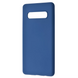 Чехол WAVE Colorful с микрофиброй для Samsung Galaxy S10 Blue 59981