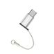 Адаптер Remax RA-USB1 MicroUSB to Type-C Silver 37524 3