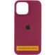 Чохол Silicone Case для Iphone 16 Бордовий / Maroon