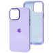 Чохол Silicone Case Metal для Iphone 13 Бузковий / Lilac 80590
