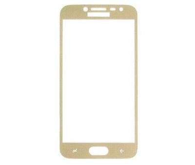 Защитное стекло Full Cover для Samsung Galaxy J2 / J2 Pro 2018 J250 Gold 57508