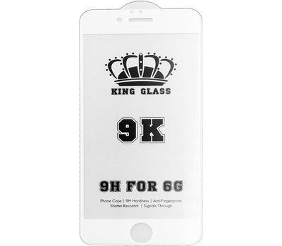 Захисне скло 9K Full для Iphone 6 / 6s White 36043