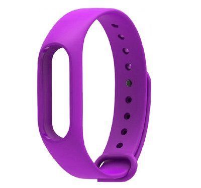 Ремешок Silicone для Xiaomi Mi Band 3/4 Фиолетовый / Purple 46005
