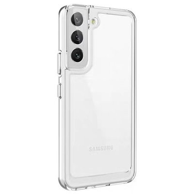 Чохол Metal Buttons 2.0 мм для Samsung Galaxy S22 Plus Прозорий 80077
