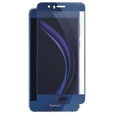 Защитное стекло Full Cover для Huawei Honor 8 Blue 5262