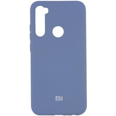 Чохол Silicone Cover A для Xiaomi Redmi Note 8T Сірий / Lavender 40593