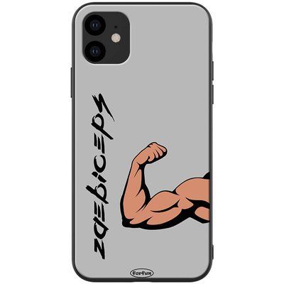 Чохол ForFun для Iphone 11 Біцепс / Сірий 43780
