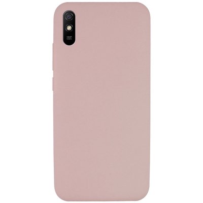 Чехол Silicone Cover NoLogo A Full для Xiaomi Redmi 9A Розовый / Pink Sand 43282