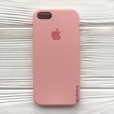 Чехол Silicone Case для Iphone 5 | 5s | SE Light Pink 30503