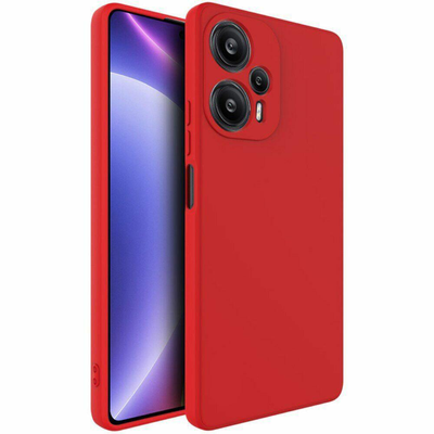 Чохол Matte Camera для Xiaomi Redmi Note 12 Turbo / Poco F5 Червоний 87883