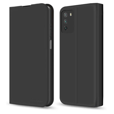 Чехол-книжка MaFuture Soft-Touch для Xiaomi Redmi 9T / Note 9 4G Черный / Black 68107