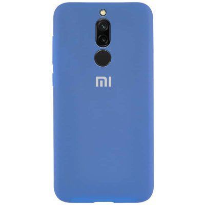 Чохол Silicone Cover для Xiaomi Redmi 8 / 8A Блакитний / Azure 38018