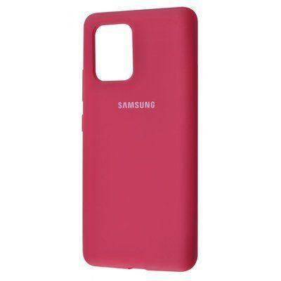 Чехол Silicone Cover для Samsung Galaxy S10 lite G770F Rose red 40425