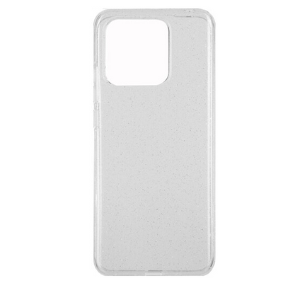 Чехол CoWay с блестками для Xiaomi Redmi 10C / Poco C40 Прозрачный 83289