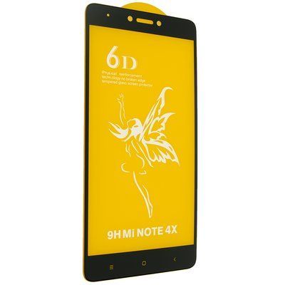 Захисне скло 6D Premium для Xiaomi Redmi Note 4 / 4x Snapdragon Black 50332
