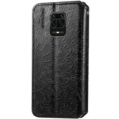 Чохол-книжка ETMA Mandal для Xiaomi Redmi Note 9s / Note 9 Pro Чорний 50030