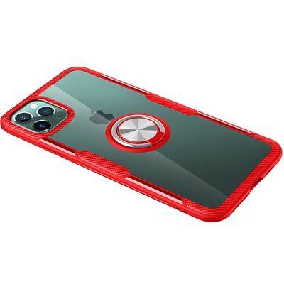 Чохол Din Crystal Magnet Ring для Iphone 11 Pro Червоний 52842