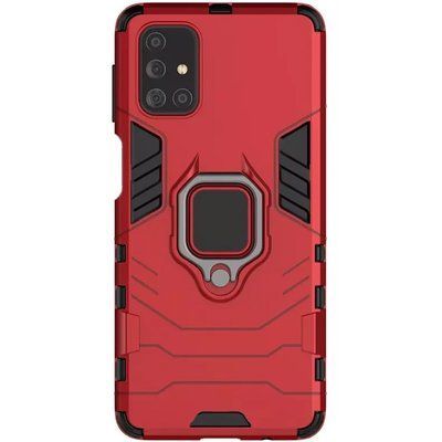 Протиударний чохол Transforme Ring для Samsung Galaxy M31s Червоний / Dante Red 47211