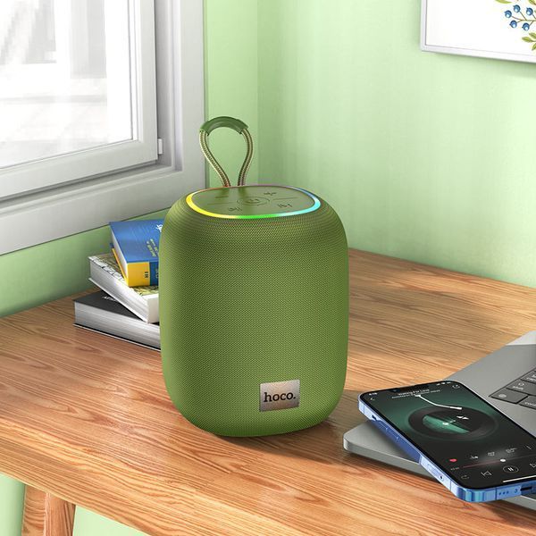 Портативна Bluetooth колонка Hoco HC14 Link Sports Spruce green 83543