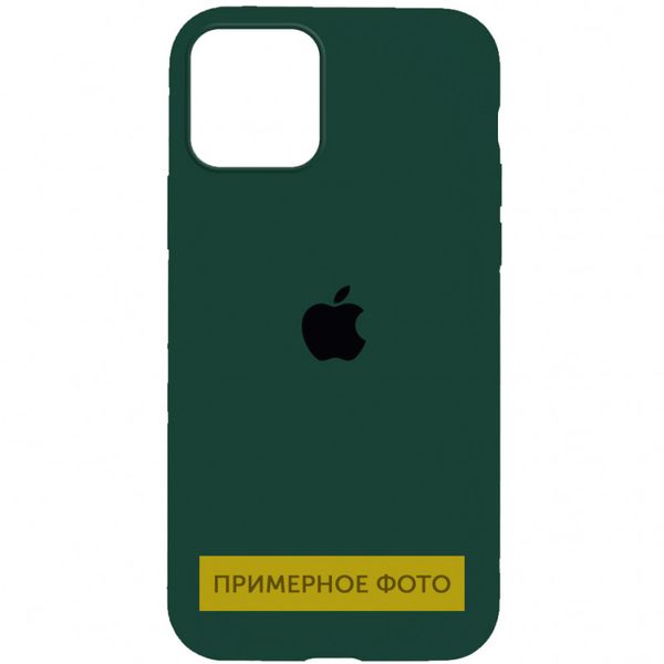 Чохол Silicone Case для Iphone 16 Plus Зелений / Forest green