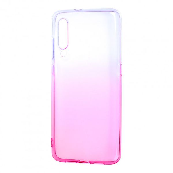 Чехол Gradient для Xiaomi Mi 9 White / pink 45340