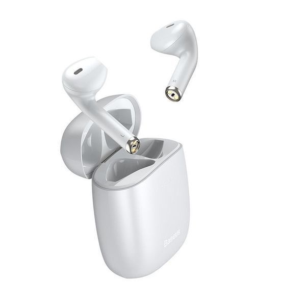 Наушники беспроводные Baseus W04 TWS White 52411