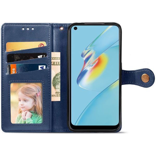 Чохол-книжка ETMA Gelan для Xiaomi Mi 11 Lite / 11 Lite 5G NE Синій 58998