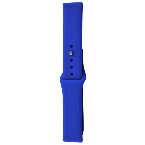 Ремінець Silicone Sport для Xiaomi Amazfit / Samsung 20 mm Blue