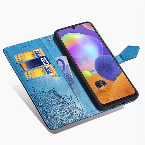 Чехол-книжка Art Case для Samsung Galaxy M31s Синий 46224