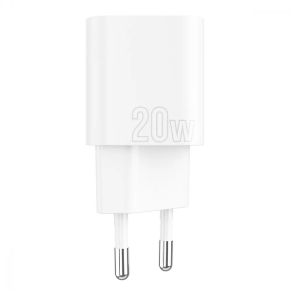 Зарядний пристрій Proove Silicone Power Plus 20W Type-C + USB White 84450
