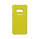 Чехол Silicone Cover для Samsung G970 Galaxy S10e Yellow 34281 4