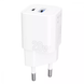 Зарядний пристрій Proove Silicone Power Plus 20W Type-C + USB White 84450 2
