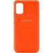 Чехол Silicone Cover A для Samsung Galaxy A31 Оранжевый / Neon Orange 42985