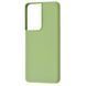 Чехол WAVE Colorful с микрофиброй для Samsung Galaxy S21 Ultra Mint gum 54056